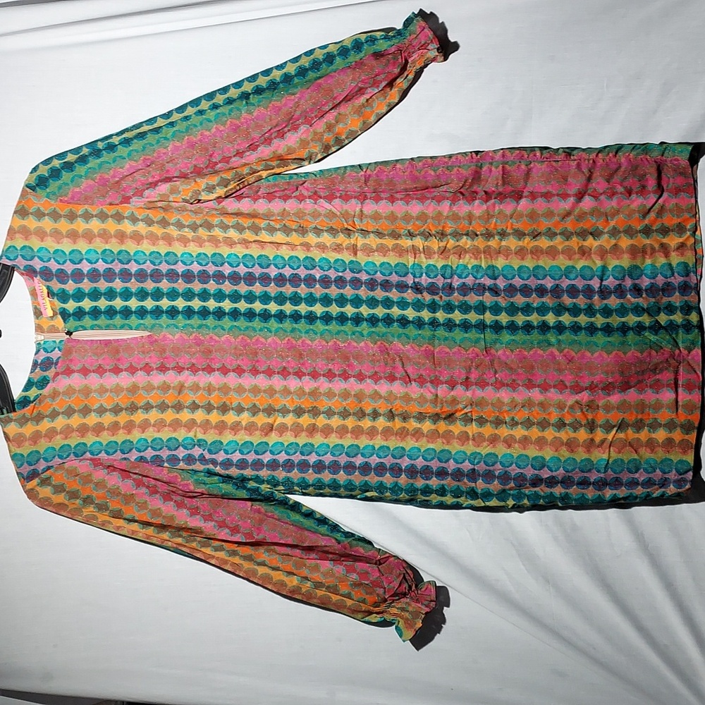 Vilagallo vibrant pattern mini dress European‎ size 40 (US 8)